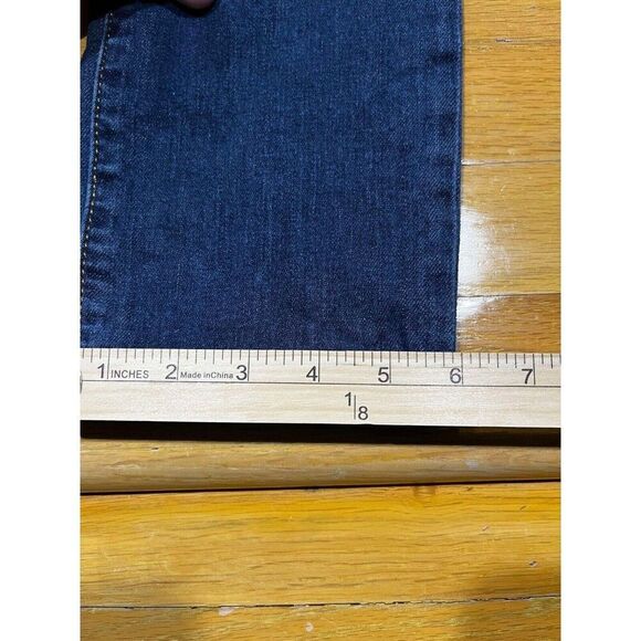 Rock Republic Jeans Womens Berlin Size 8M Blue Mid Rise Straight Embellished - Picture 7 of 8